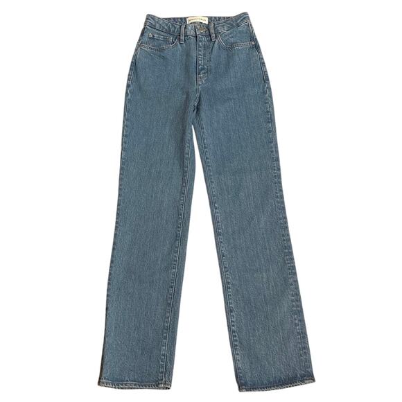 Denim Forum Denim - Denim Forum Aritzia Size 25 High Rise Straight Leg Jeans